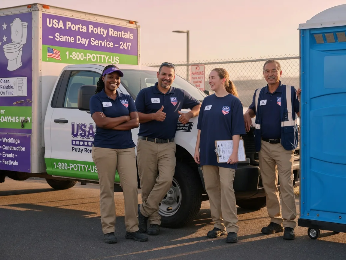 Porta Potty Rental company in Harwood, TX